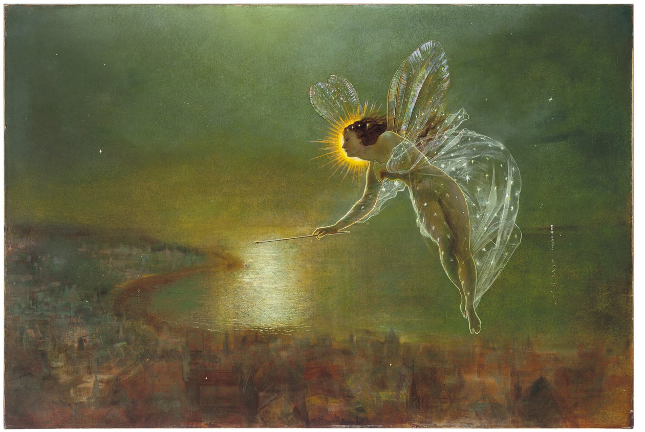 夜灵，1879年 作者 约翰·阿特金森·格里姆肖