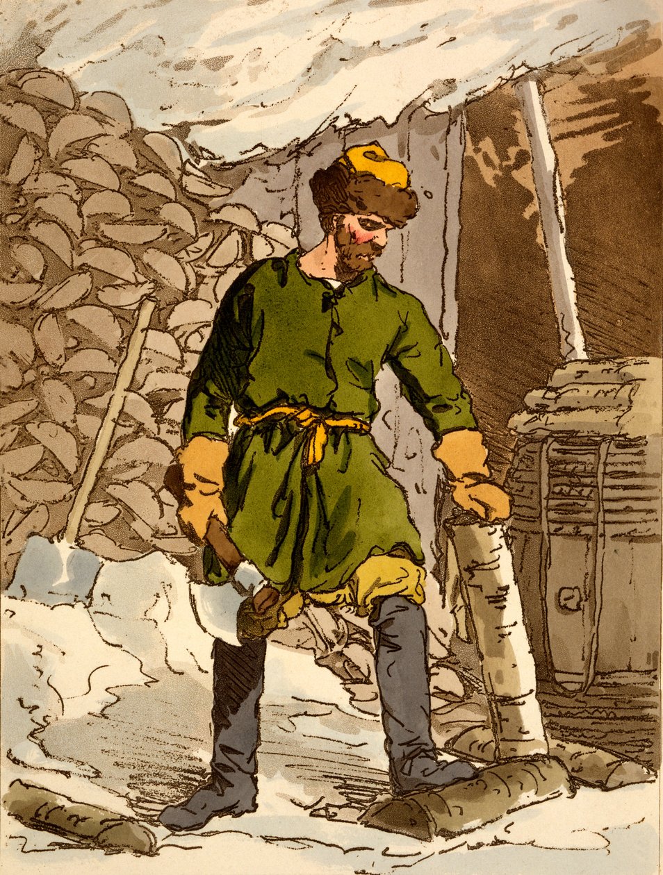 Dvornik，1804 作者 约翰·奥古斯都·阿特金森