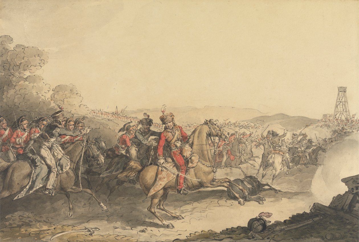 The Marquis of Anglesea Wounded Whilst Leading a Charge of Heavy Cavalry at the Close of the Battle of Waterloo   1433957   zh       chinese Successfully Translated  Original: War sonnets Translat: War sonnets 1451520 zh chinese Successfully Translated Ori 作者 约翰·奥古斯都·阿特金森
