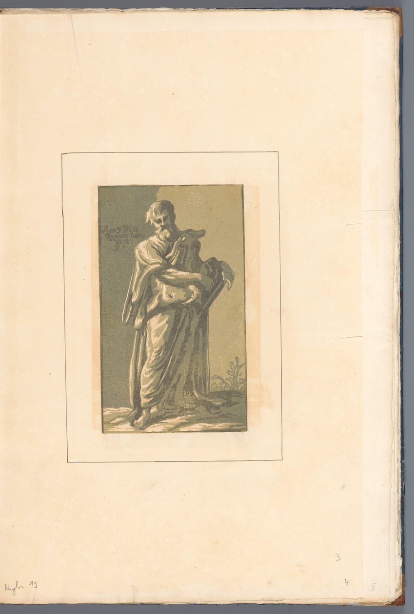 Staande heilige
Amicis suis necnon unicuique（......）（物品上的系列名称） 作者 约翰·B·斯基普
