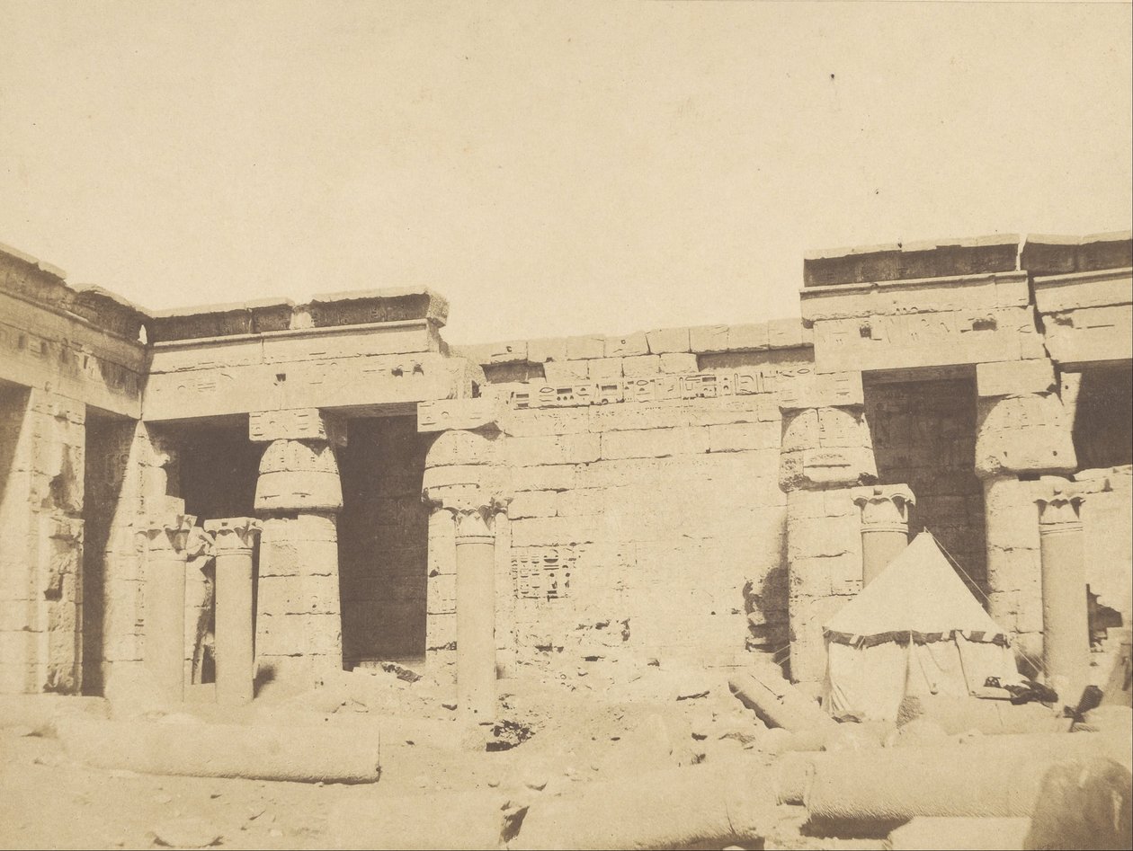 Medinet Habu，Secound Court 作者 约翰·比斯利·格林