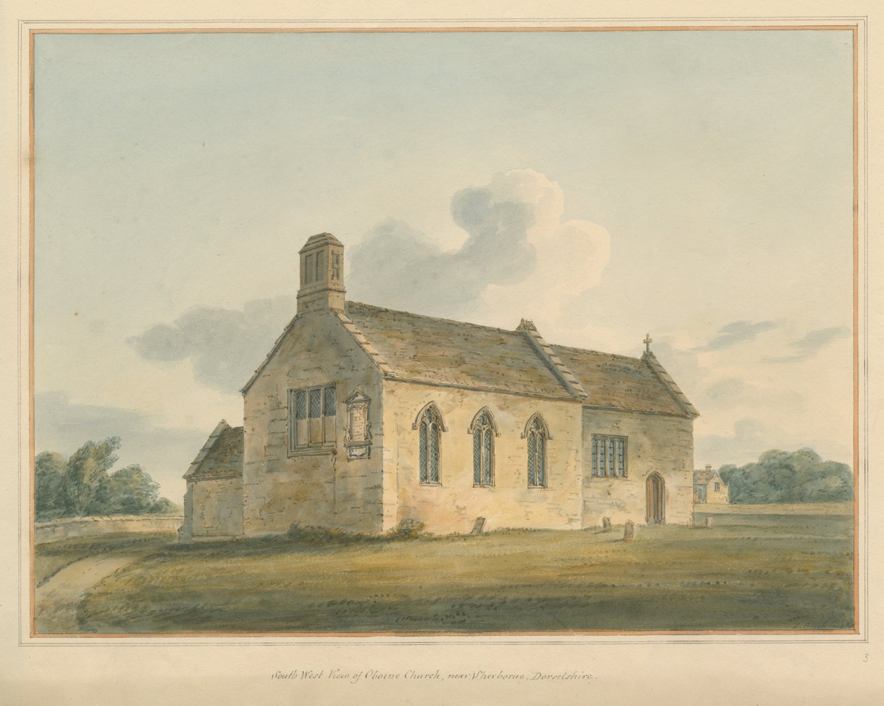 Dorset - Chorne Church 作者 约翰·巴克勒