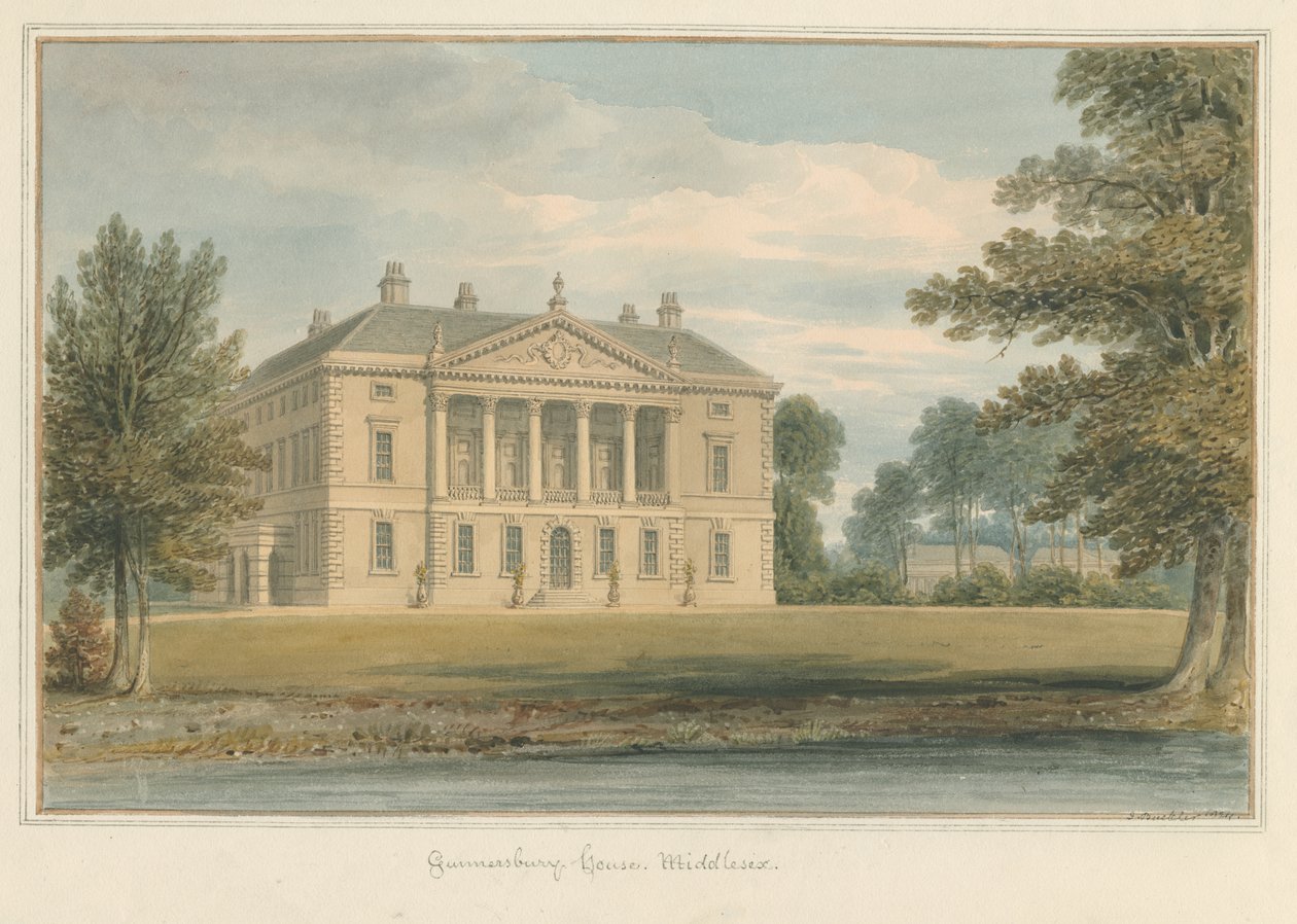 米德尔塞克斯-Gunnersbury House 作者 约翰·巴克勒