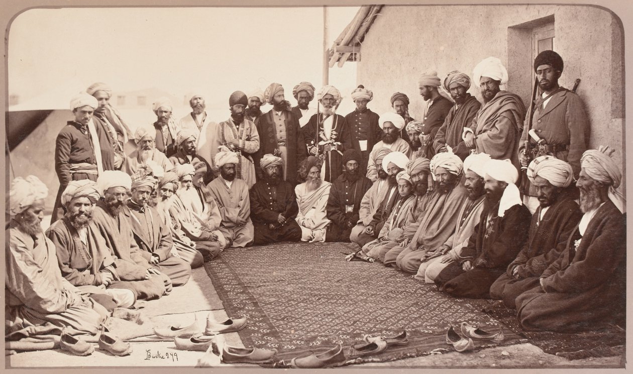 Munad Khani集团，1879年 作者 约翰·伯克