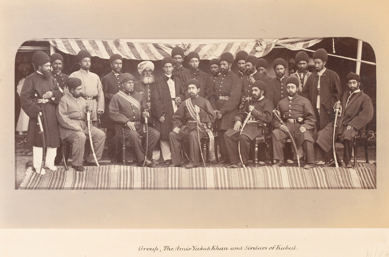 The Amir Yakub Khan and Sirdars of Kabul 作者 约翰·伯克