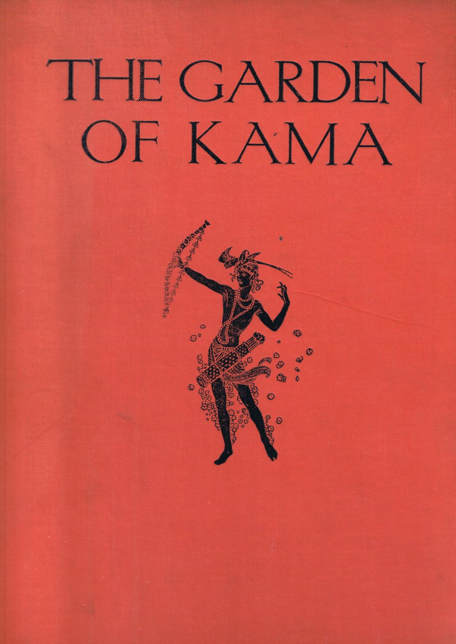 封面，插图来自Kama花园（以及印度的其他歌词），1920年 作者 约翰·拜姆·李斯顿·肖