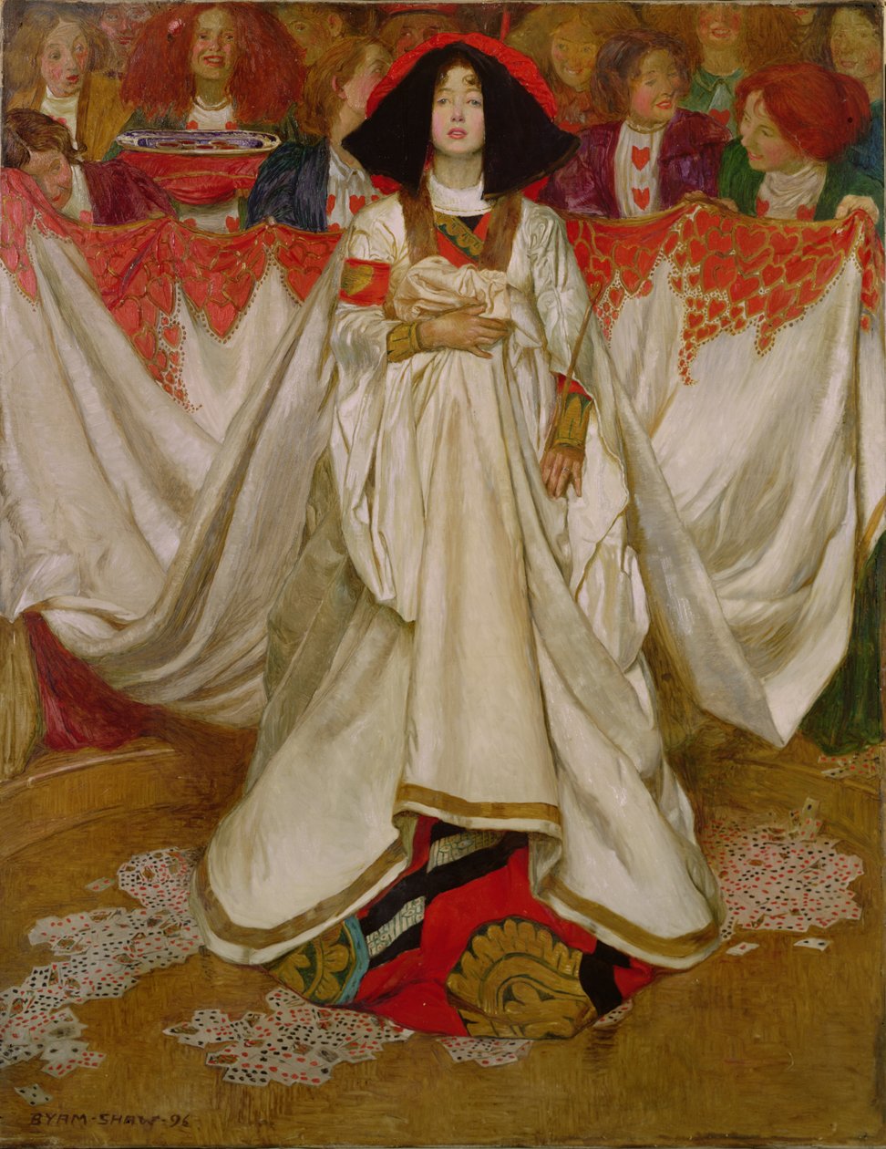 心灵女王，1896年 作者 约翰·拜姆·李斯顿·肖