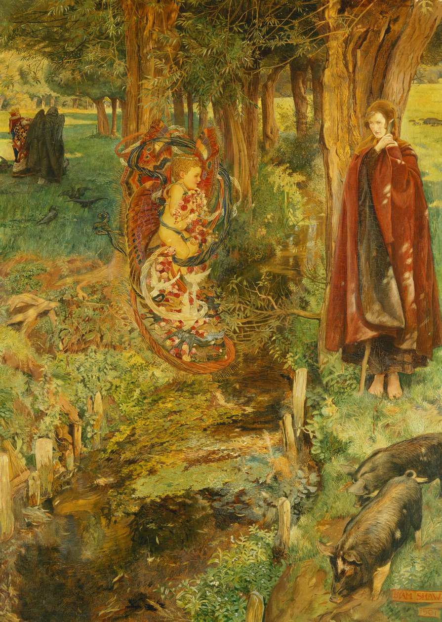 “所有人的时间和机会幸福”，1901年 作者 约翰·拜姆·李斯顿·肖