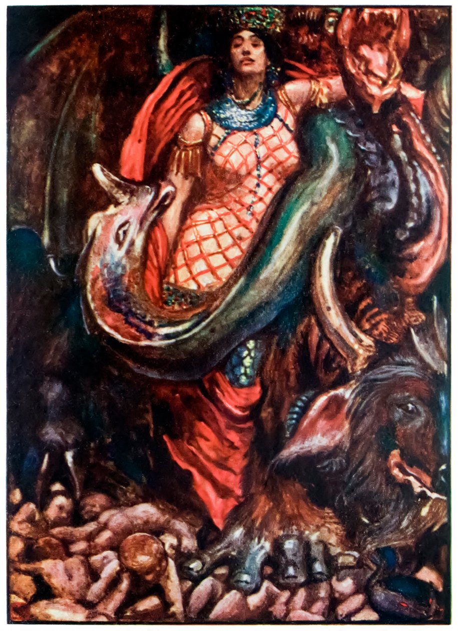 “然而，它由一位女士统治”，来自“朝圣者从这个世界的进步，到即将来临”，约翰·班扬 作者 约翰·拜姆·李斯顿·肖