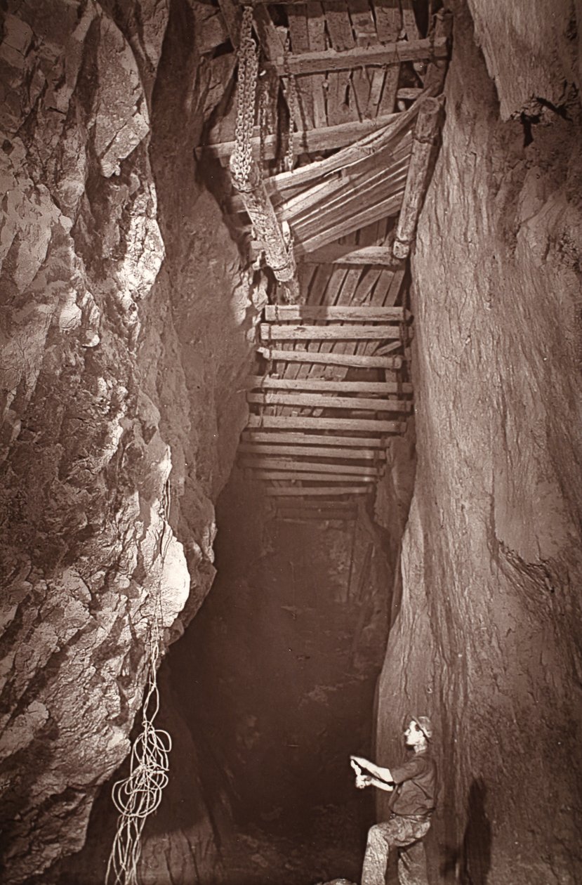 The 375 at Dolcoath mine, illustration from 