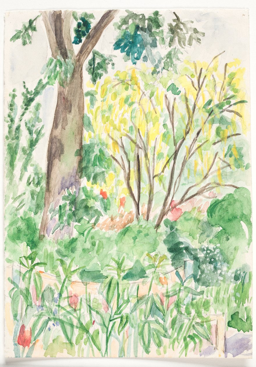 花园里的紫藤 作者 约翰克里斯滕森