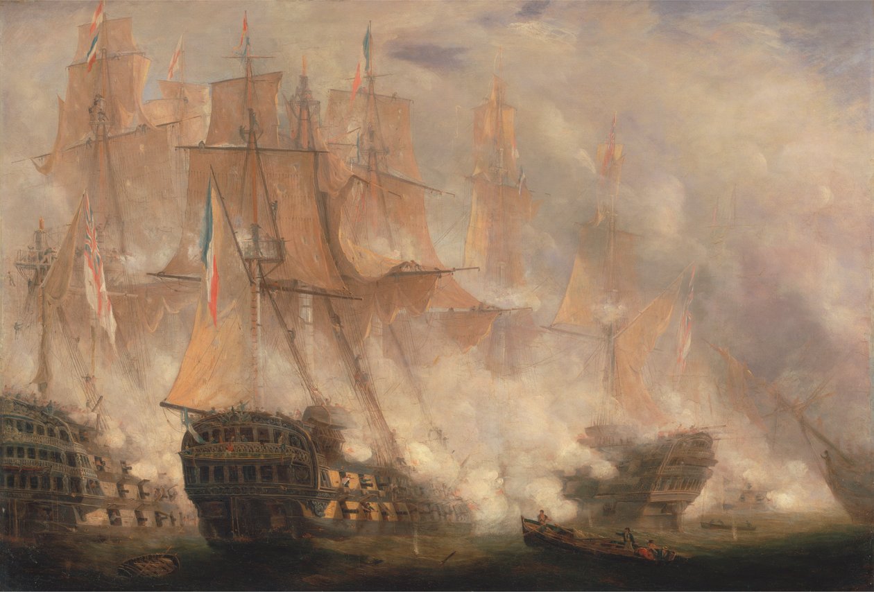The Battle of Trafalgar 作者 约翰·克里斯蒂安·史凯基