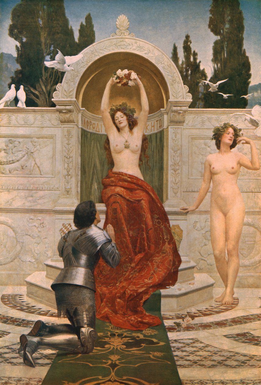 在维纳斯堡，1901年，c1930年。 作者 约翰·科利尔