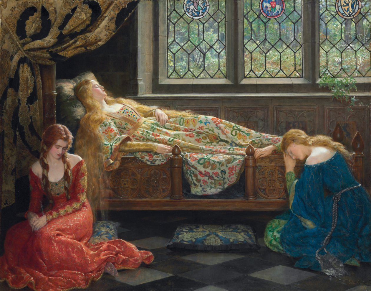 The Sleeping Beauty 作者 约翰·科利尔