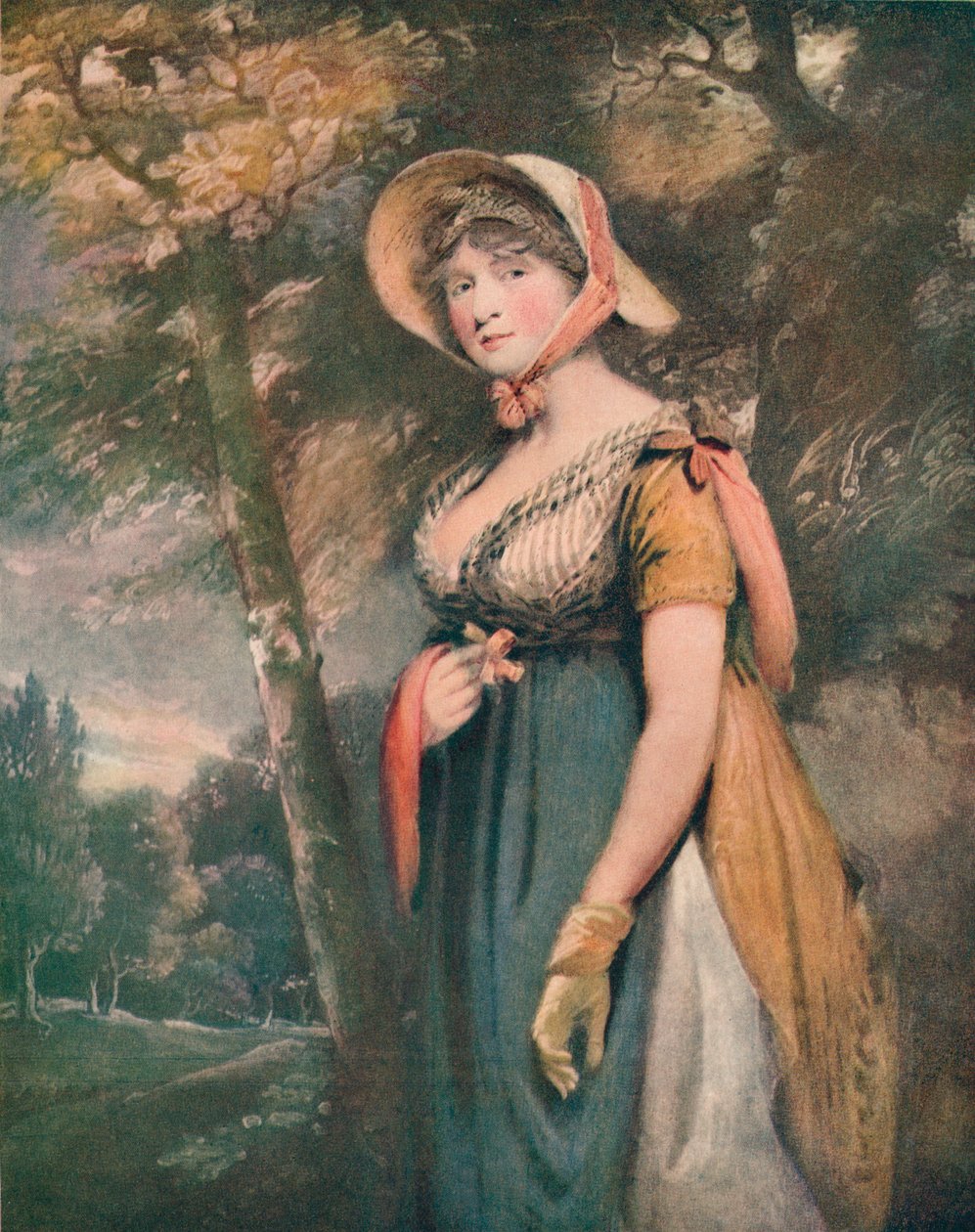 正确的路易斯夫人礼仪女士，c1821 作者 约翰·康斯特勃