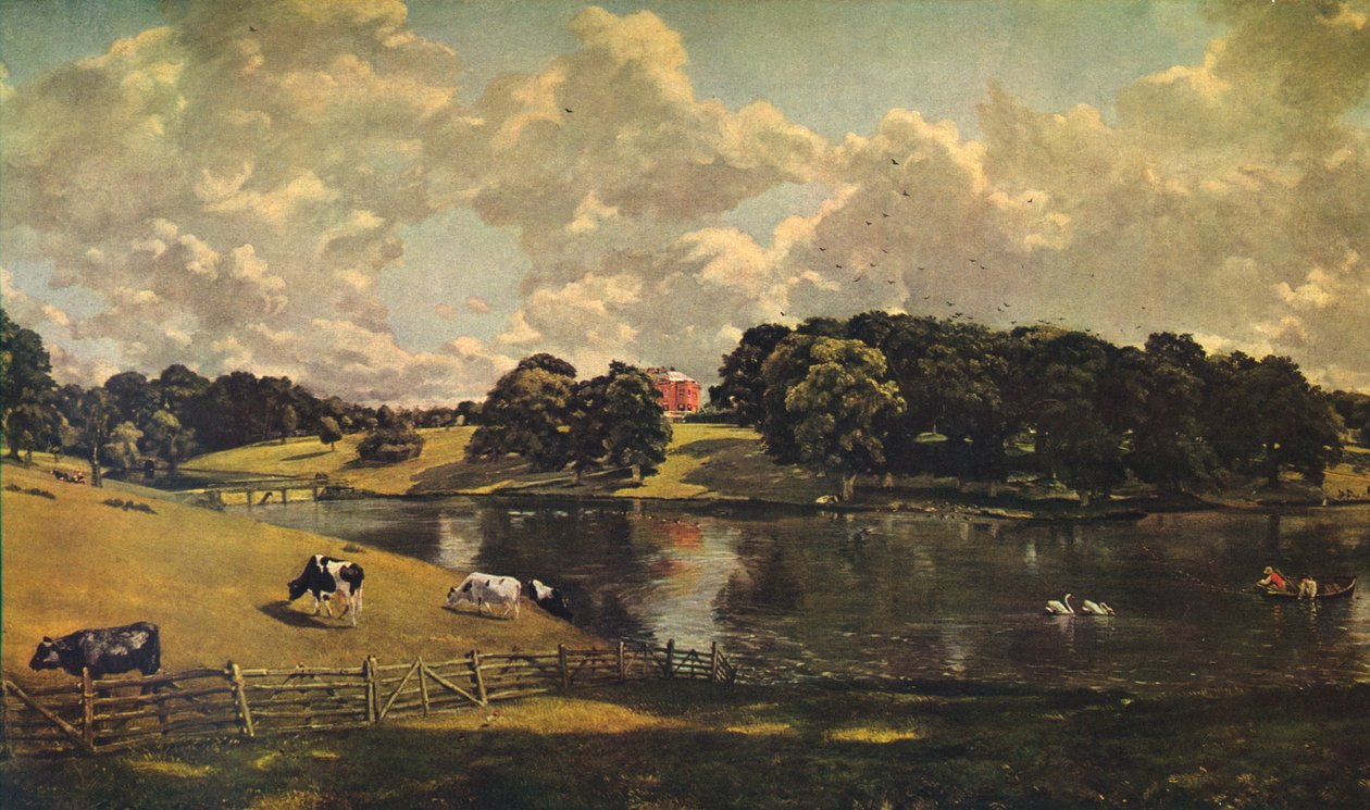 埃塞克斯（Essex）威文霍公园（Wivenhoe Park），1816年 作者 约翰·康斯特勃