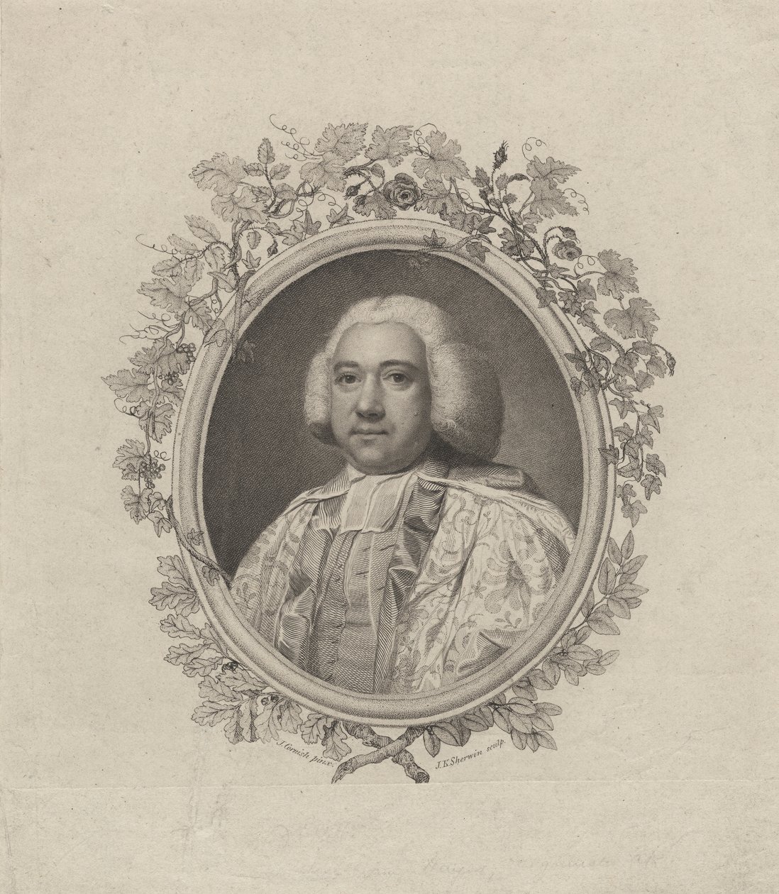 William Hayes，由John Keyse Sherwin（约175-190）雕刻，1775年（点画雕刻） 作者 约翰·康沃尔