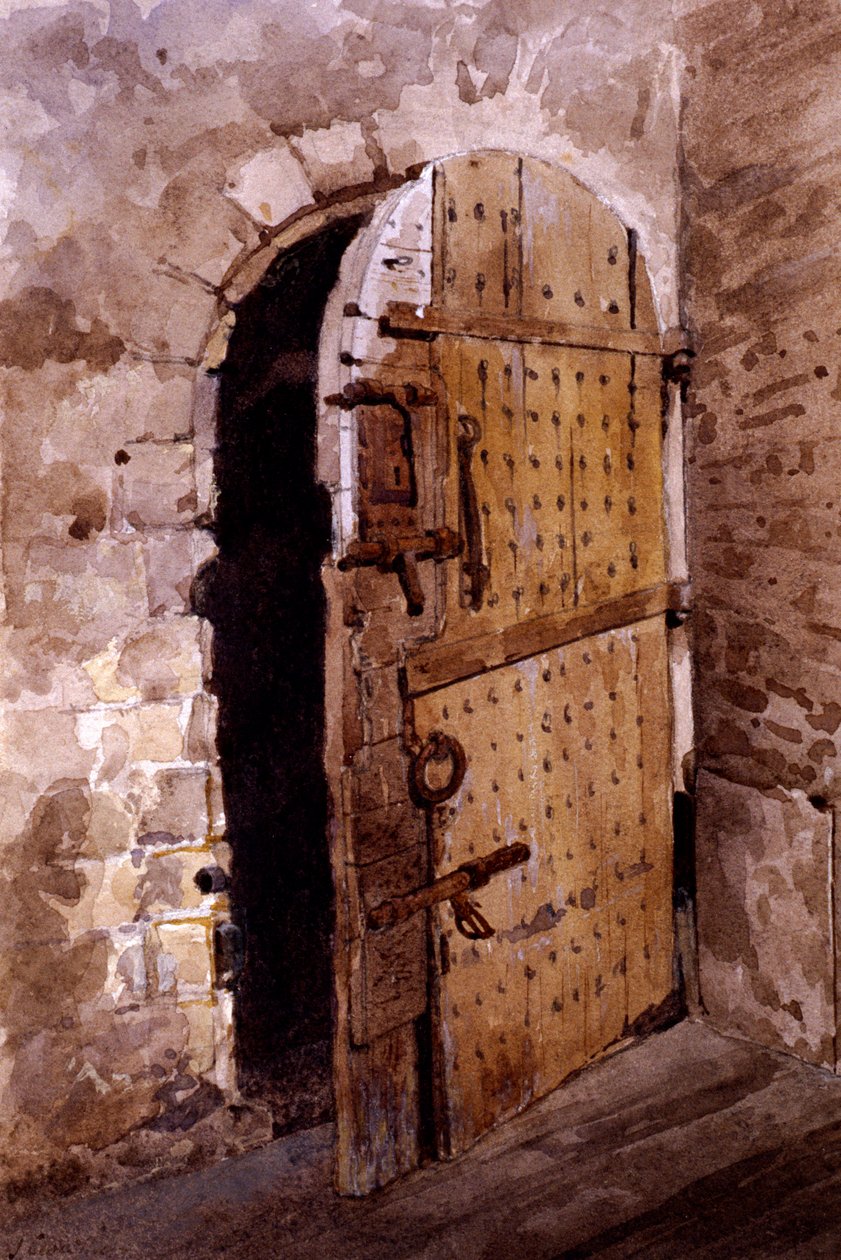 伦敦塔，伦敦，1883年 作者 约翰·克劳瑟