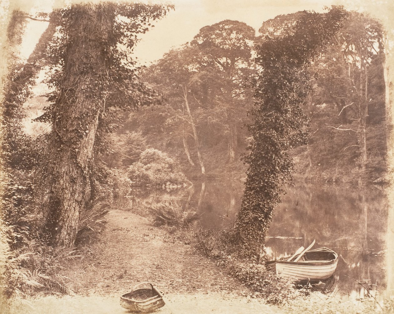 上湖，1853-56年。 作者 约翰·迪尔温·莱维林
