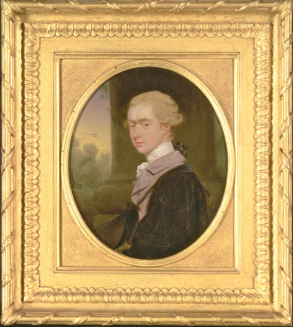 George John Spencer，子爵Althorp（1758-1834），1777年在剑桥大学三一学院学习（铜上油） 作者 约翰·唐曼