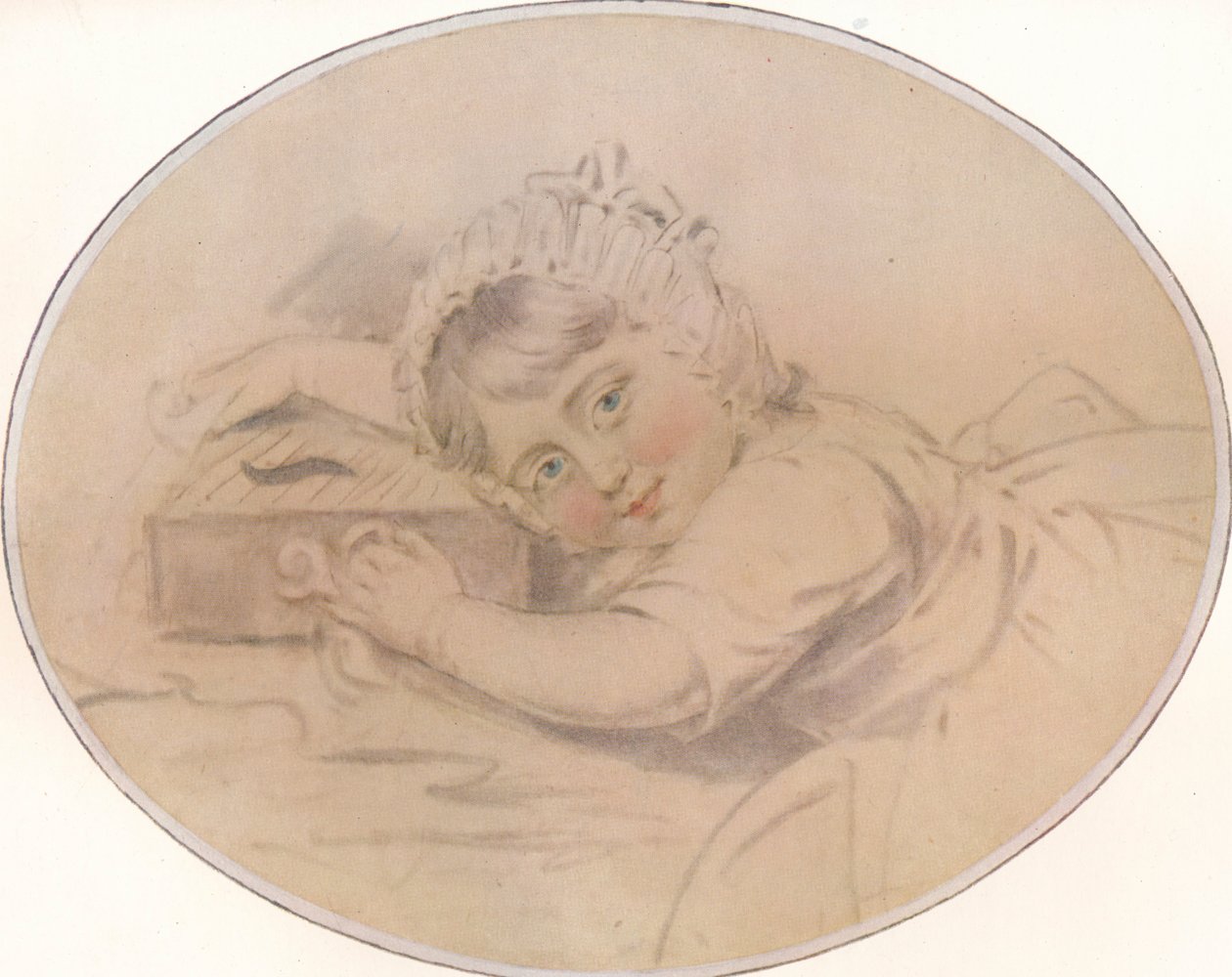尊者的画像。小时候的亨利·伯瑞尔（Henry Burrell），1784年，1917年 作者 约翰·唐曼