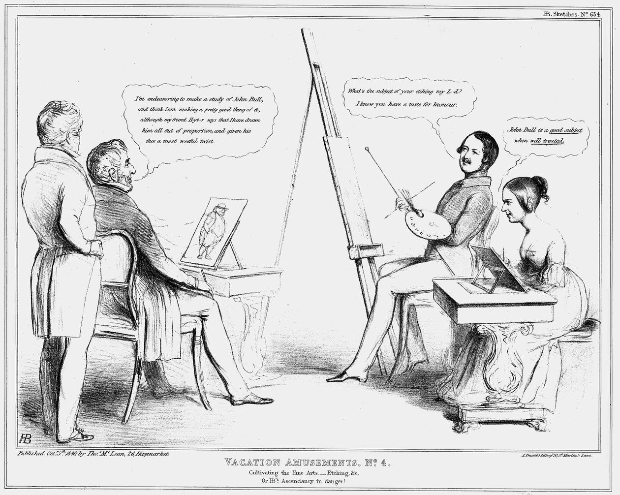 1840年第4号度假休闲 作者 约翰·道尔