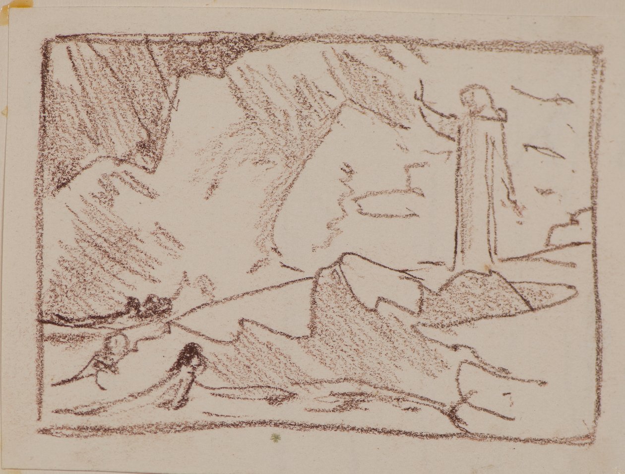 Columba blessing mermaids (pencil) 作者 约翰邓肯