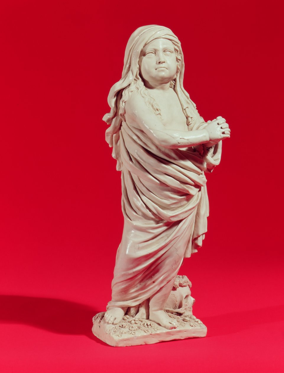 Lydia Dwight复活，1674年（板条釉面粗陶器） 作者 约翰·德怀特
