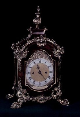 桌钟，伦敦，18世纪中叶 作者 约翰·埃利科特（John Ellicott）