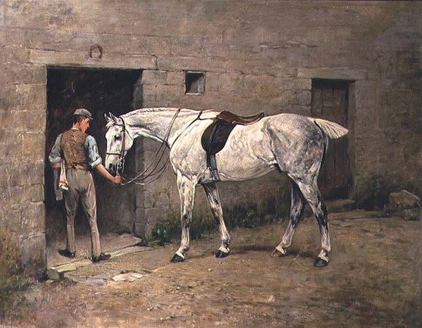 Dapple Gray和Stable Lad 作者 约翰·艾姆斯