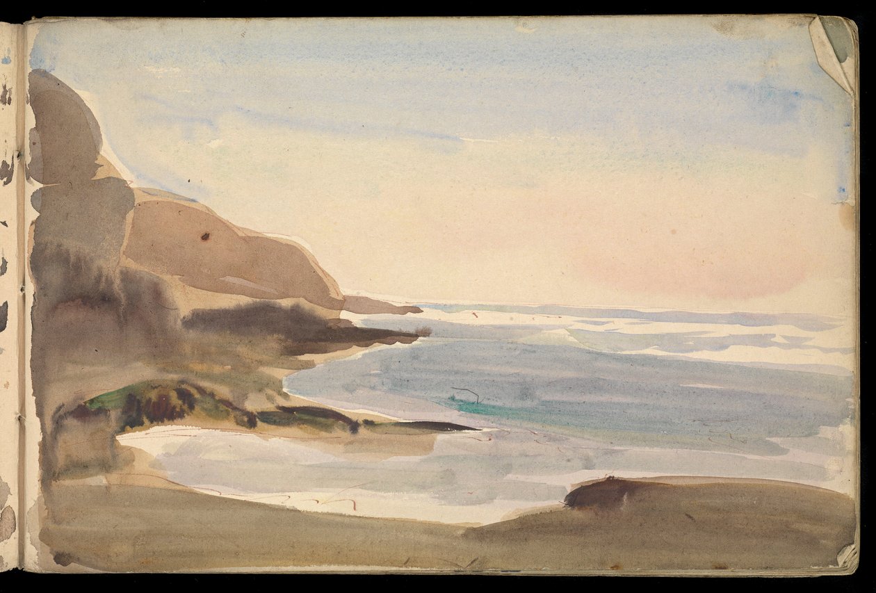 海景、素描本 作者 约翰·埃弗里特