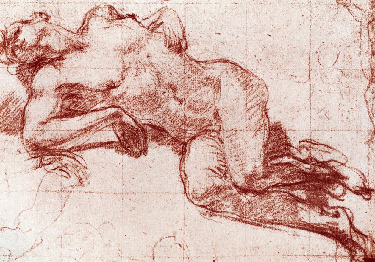 裸体研究，1913年 作者 约翰·埃弗里特·米莱斯