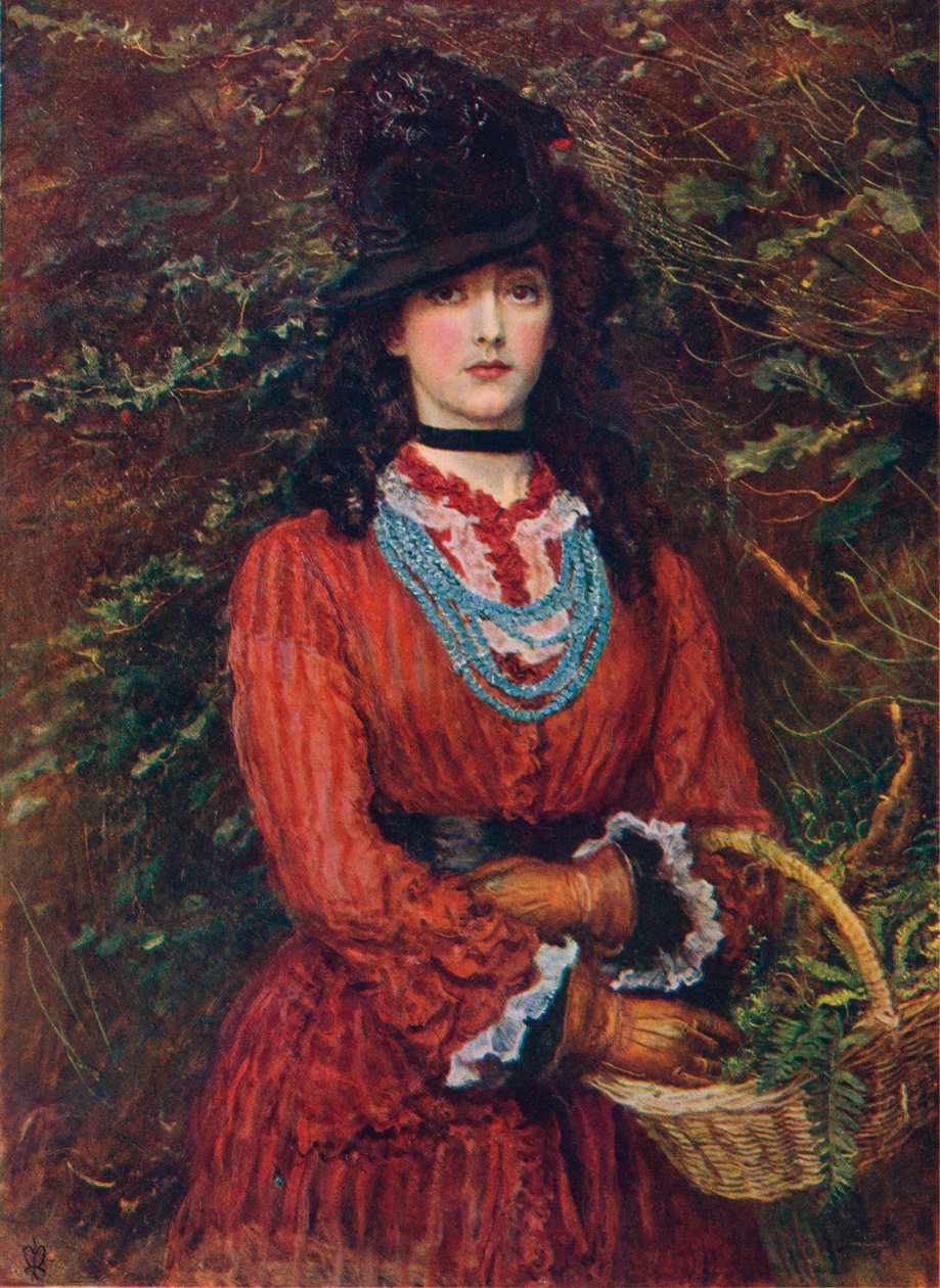 伊芙琳·坦南特小姐（1874年，1906年） 作者 约翰·埃弗里特·米莱斯