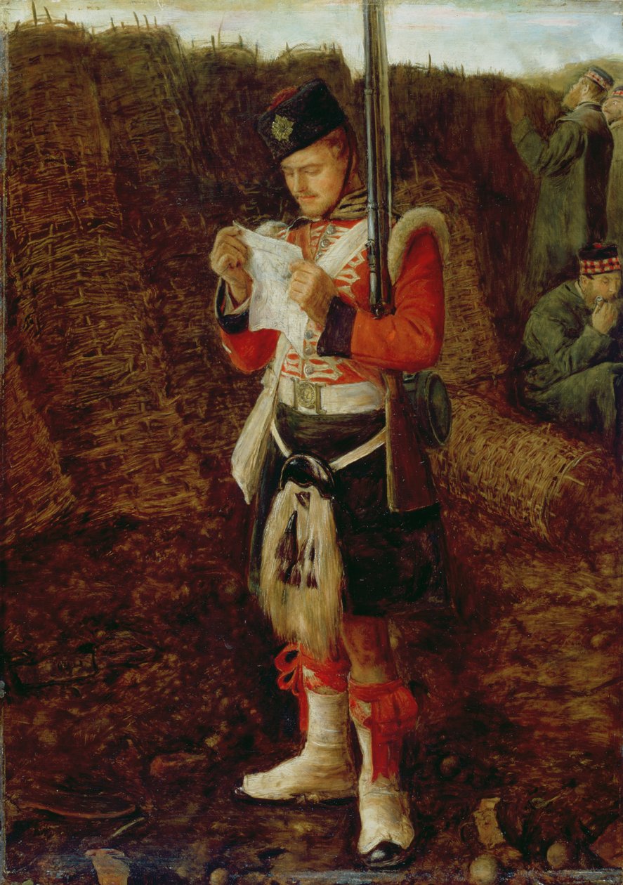 家庭新闻，1856-57 作者 约翰·埃弗里特·米莱斯
