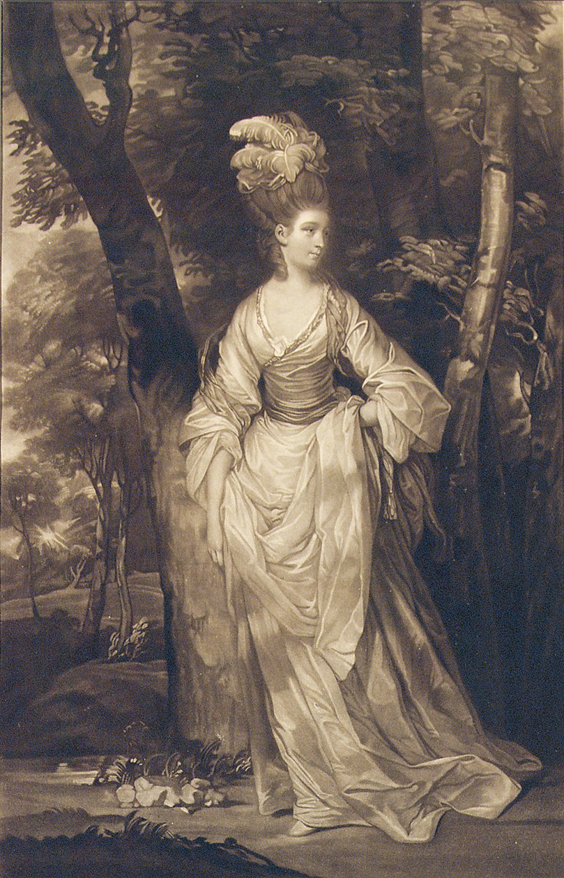 伊丽莎白（Elizabeth），汉密尔顿公爵夫人，布兰登和阿盖尔（C. Read），1770年 作者 约翰·芬莱森