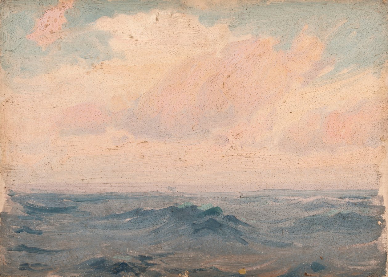 海景，约 1900 年（布面油画） 作者 约翰·弗雷泽