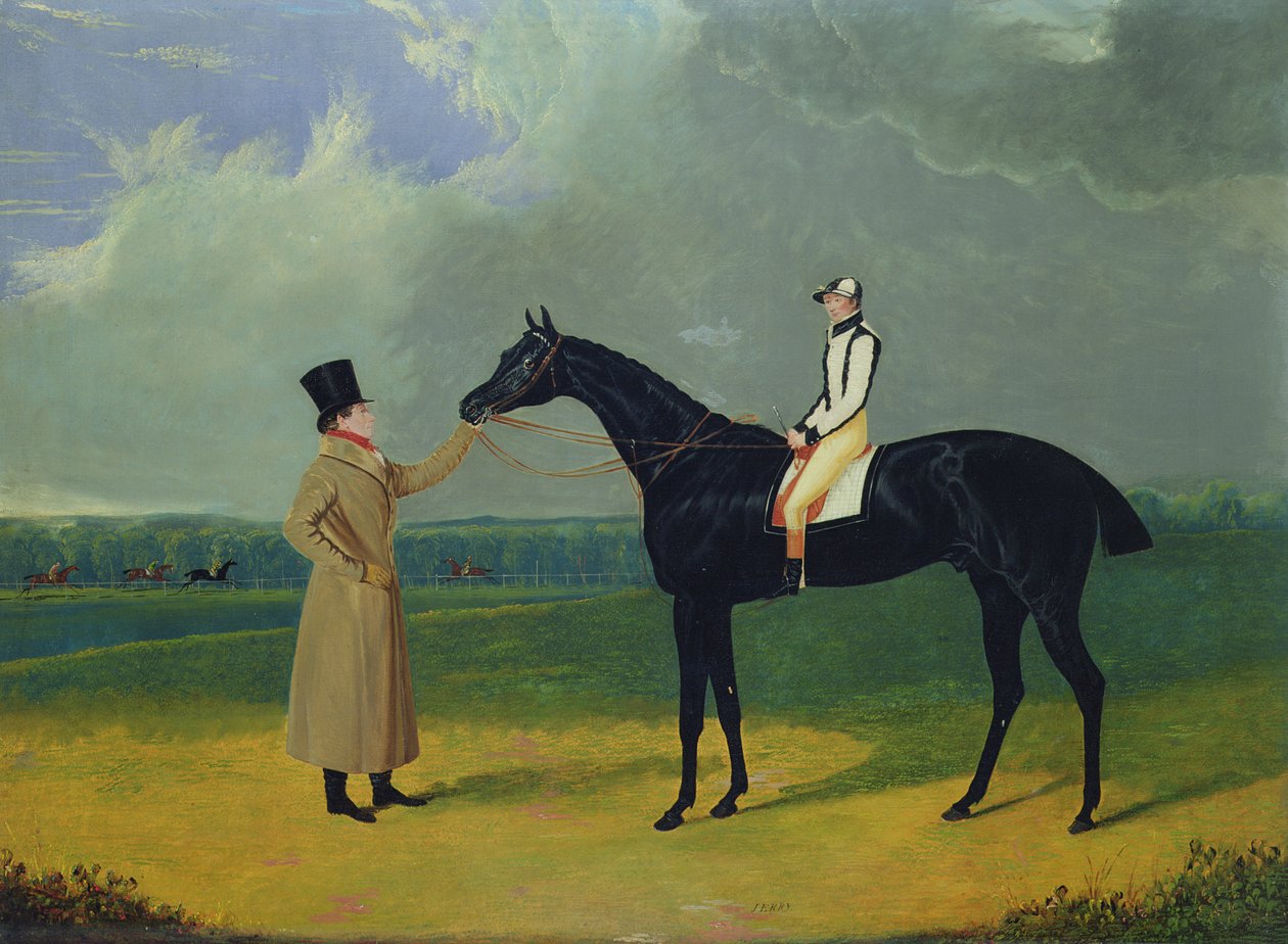 杰里（Sterry Leger）1824年获奖者（布面油画） 作者 老约翰弗雷德里克鲱鱼