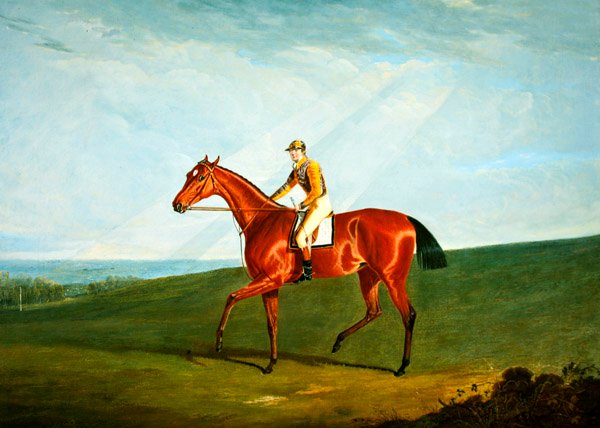 铃兰和J.杰克逊在一起，约1823年（布面油画） 作者 老约翰弗雷德里克鲱鱼