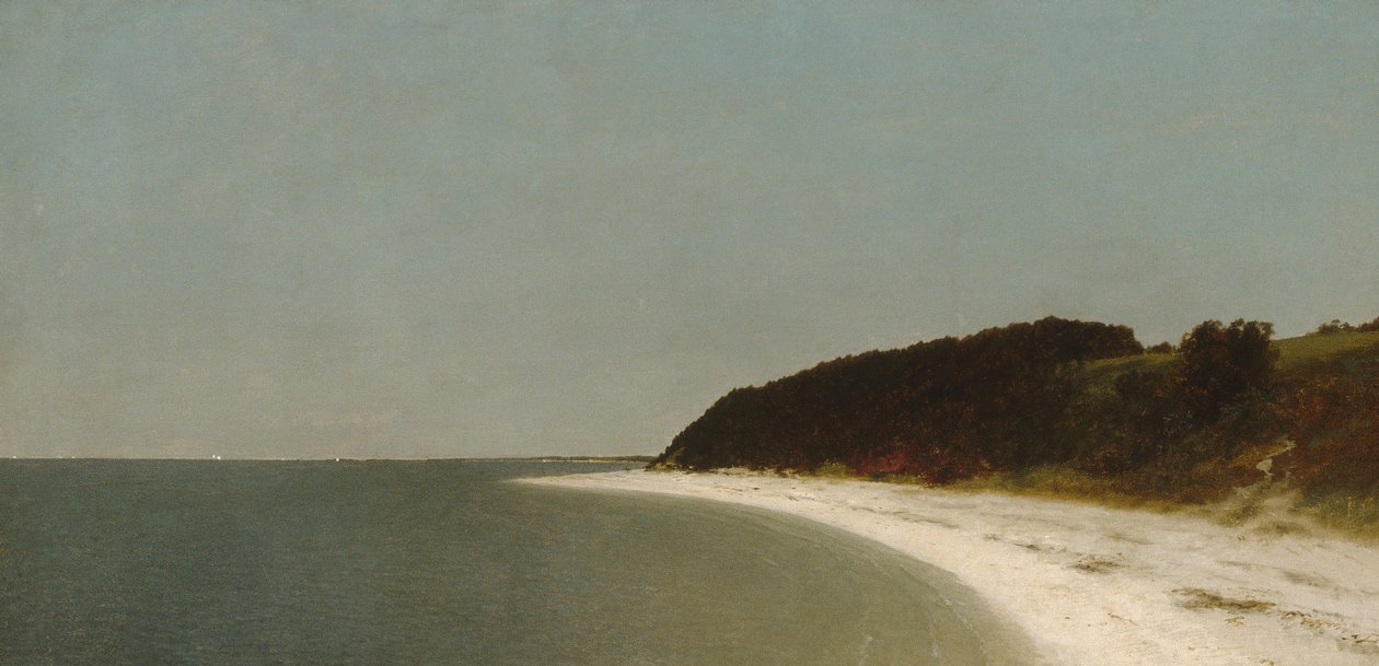 伊顿·纳克（Eatons Neck），长岛，1872年。 作者 约翰·弗雷德里克·肯塞特