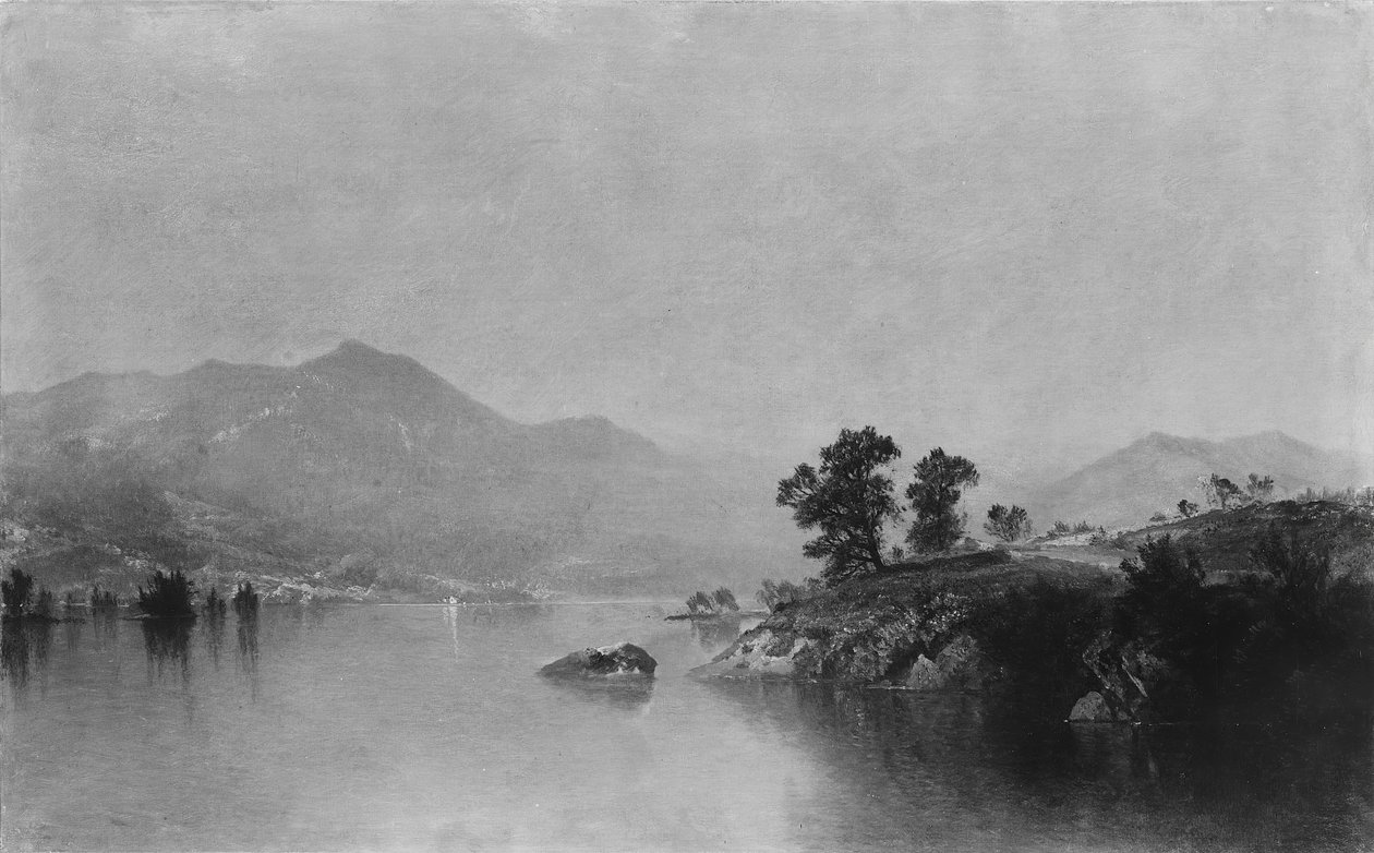 1872年，纽约乔治湖。 作者 约翰·弗雷德里克·肯塞特