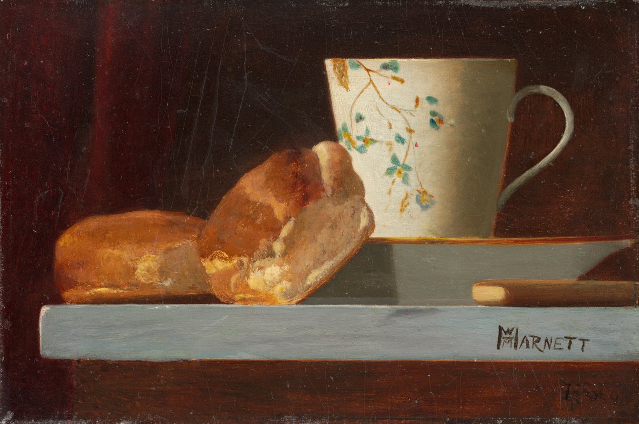 早餐，约1890年代。 作者 约翰·弗雷德里克·佩托