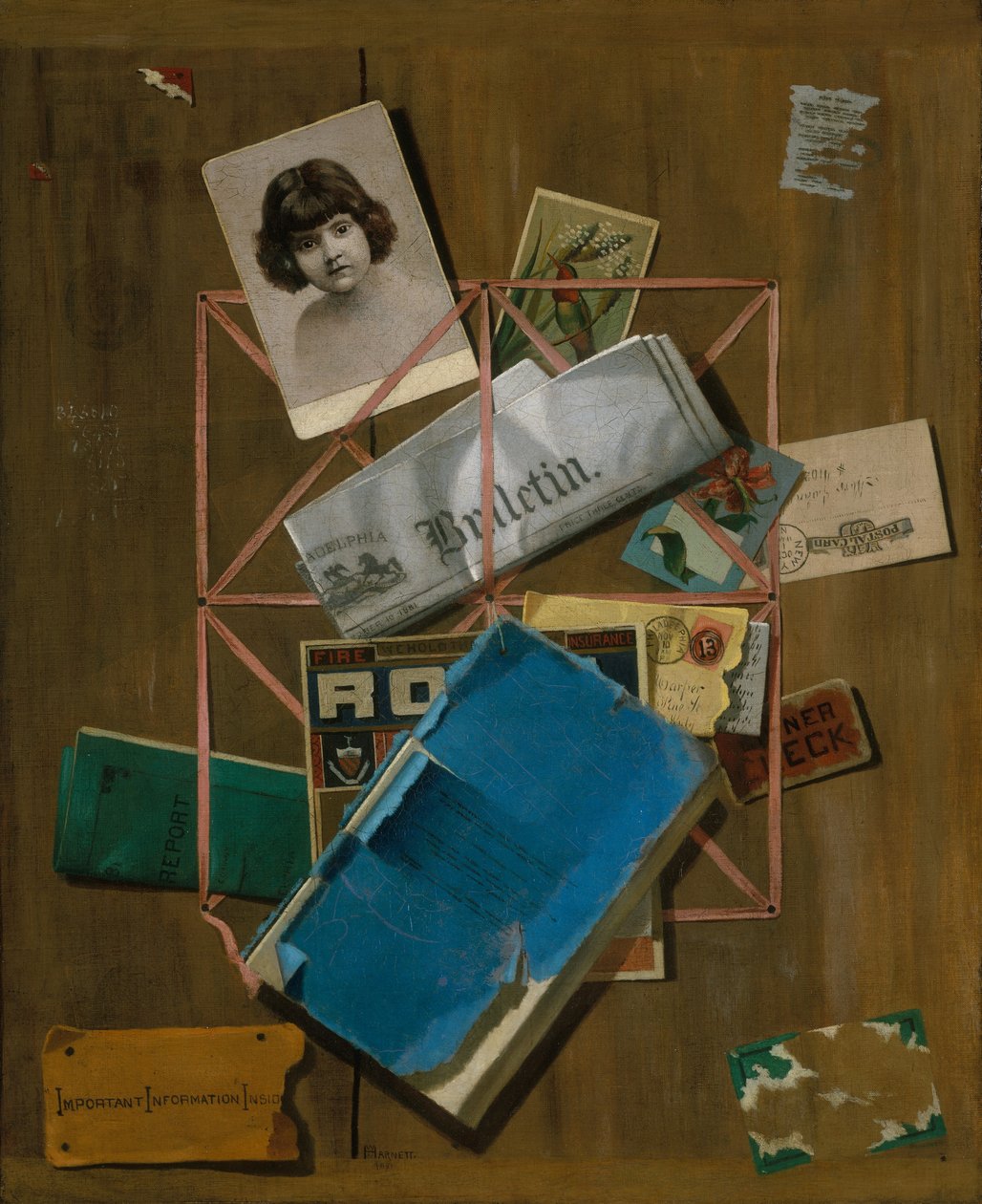 旧纪念品，约。 1881-1901。 作者 约翰·弗雷德里克·佩托