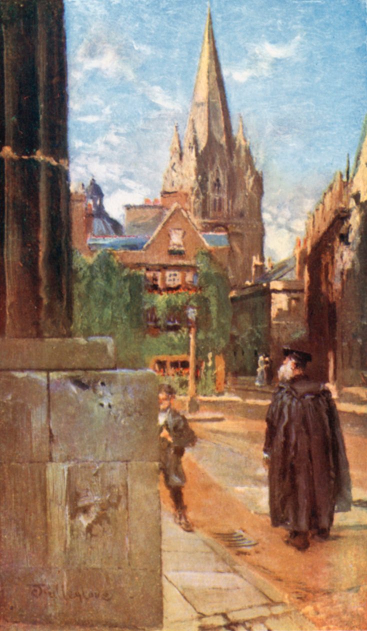 圣玛丽大学教堂（彩色印刷版） 作者 约翰·富利洛夫