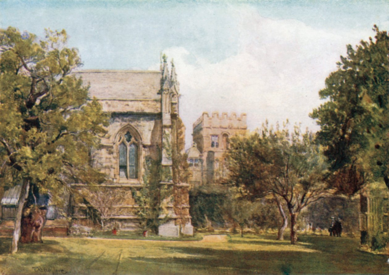 大学学院 - 大师的私家花园（彩色石印版） 作者 约翰·富利洛夫