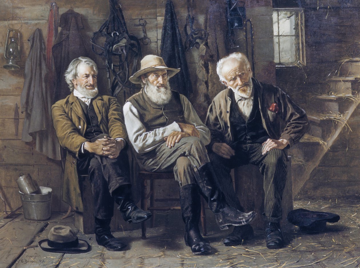 决定问题，1897年。 作者 约翰·乔治·布朗