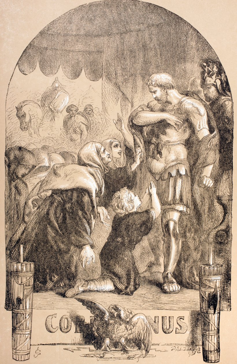 Coriolanus，1890年 作者 约翰·吉尔伯特
