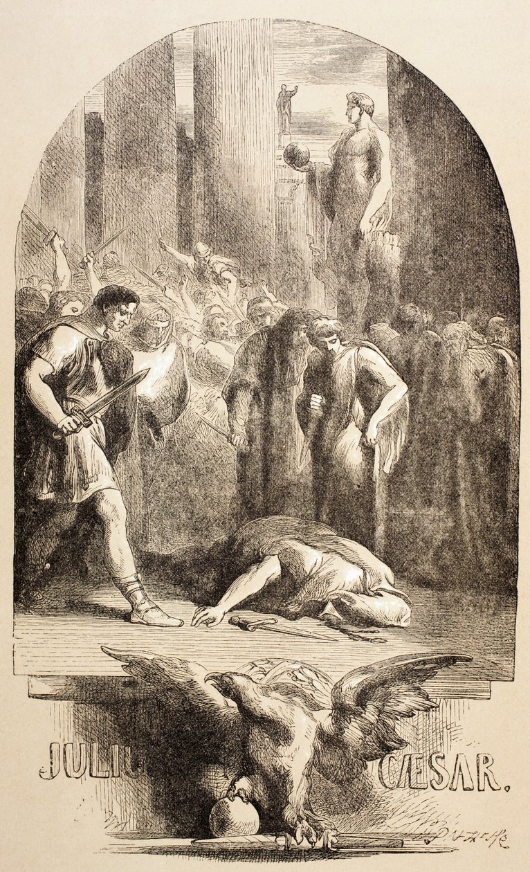 凯撒，1890年 作者 约翰·吉尔伯特