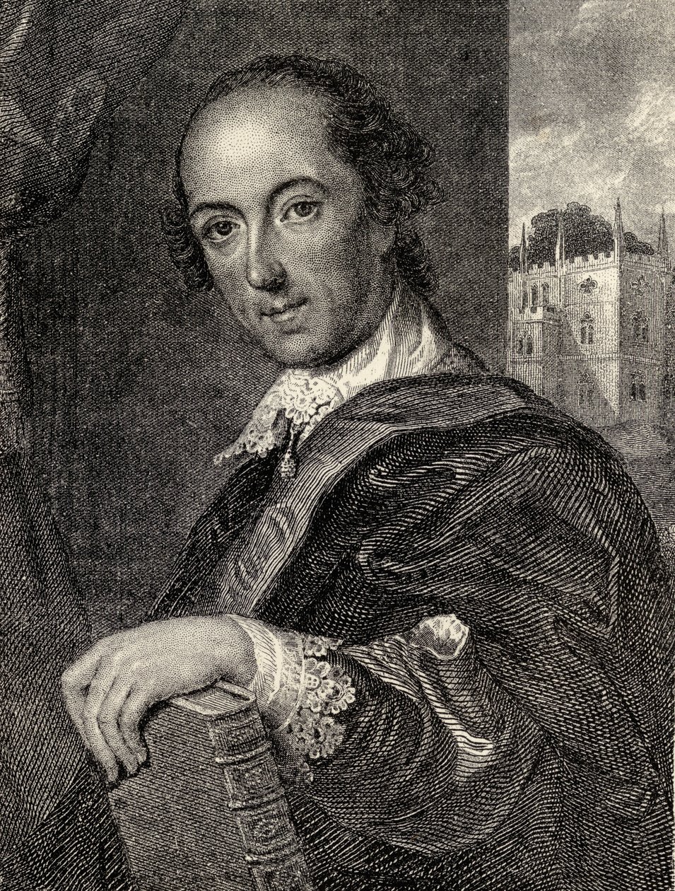 霍勒斯·沃波尔（Horace Walpole），爱德华·克雷斯爵士（Sir Edward Creasy）于1876年伦敦出版的“着名伊顿人回忆录”中的插图 作者 约翰·吉尔斯·埃卡德