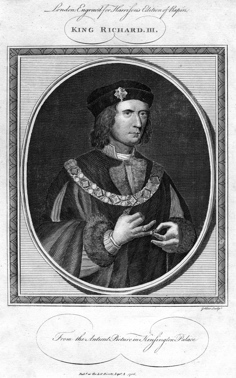 英国的理查三世（Richard III），1786年。 作者 约翰·戈达尔