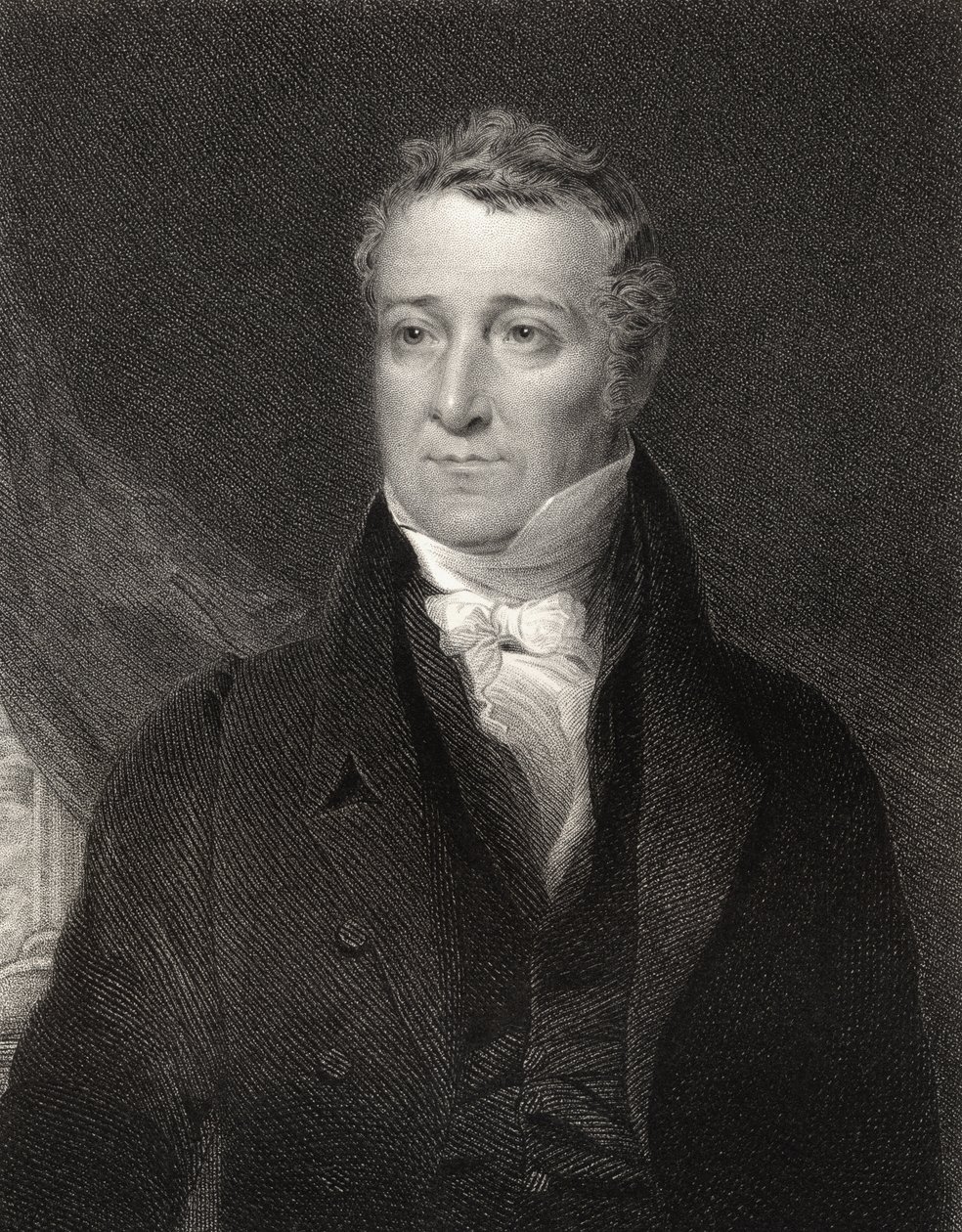 William Huskisson，由John Cochran（1821-65）镌刻，来自&39;国家肖像画廊，第二卷&39;，出版于1835年 作者 约翰·格雷厄姆